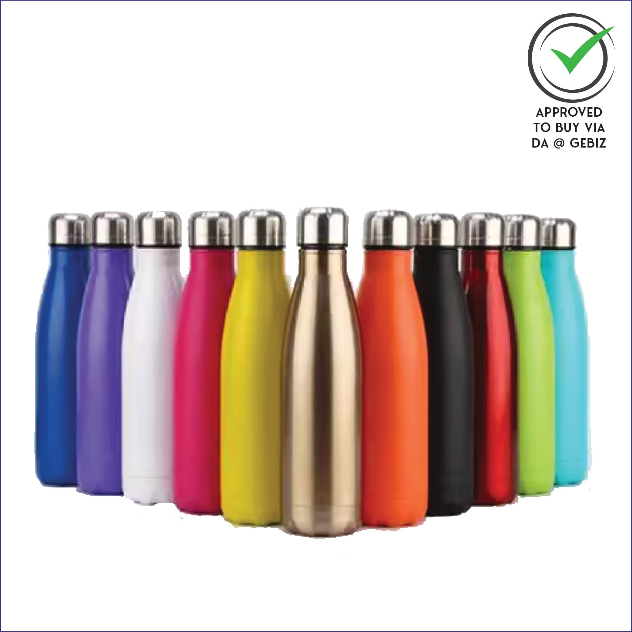 A03-13 Stainless Steel Water Bottle 500ml