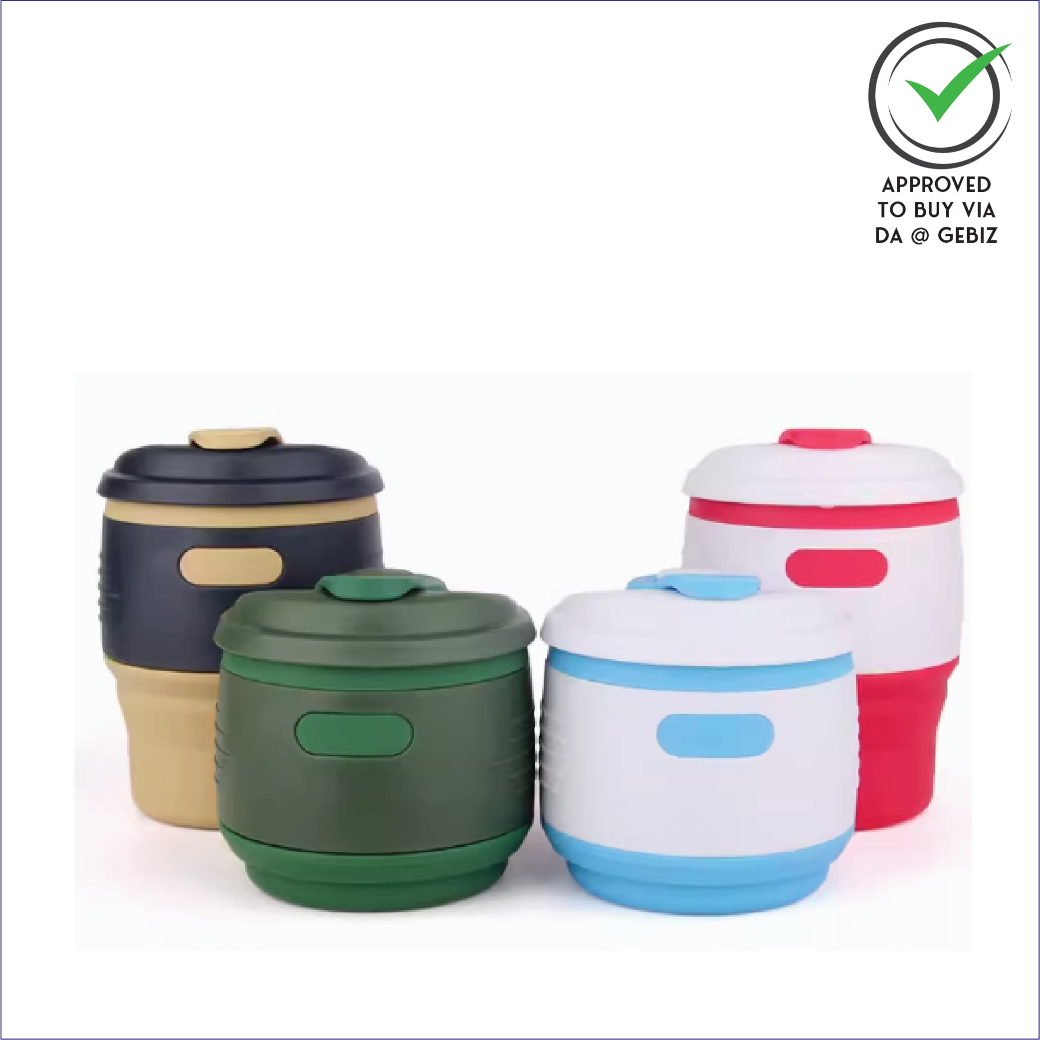 A03-25 Collapsibe Foldable Mug 350ml