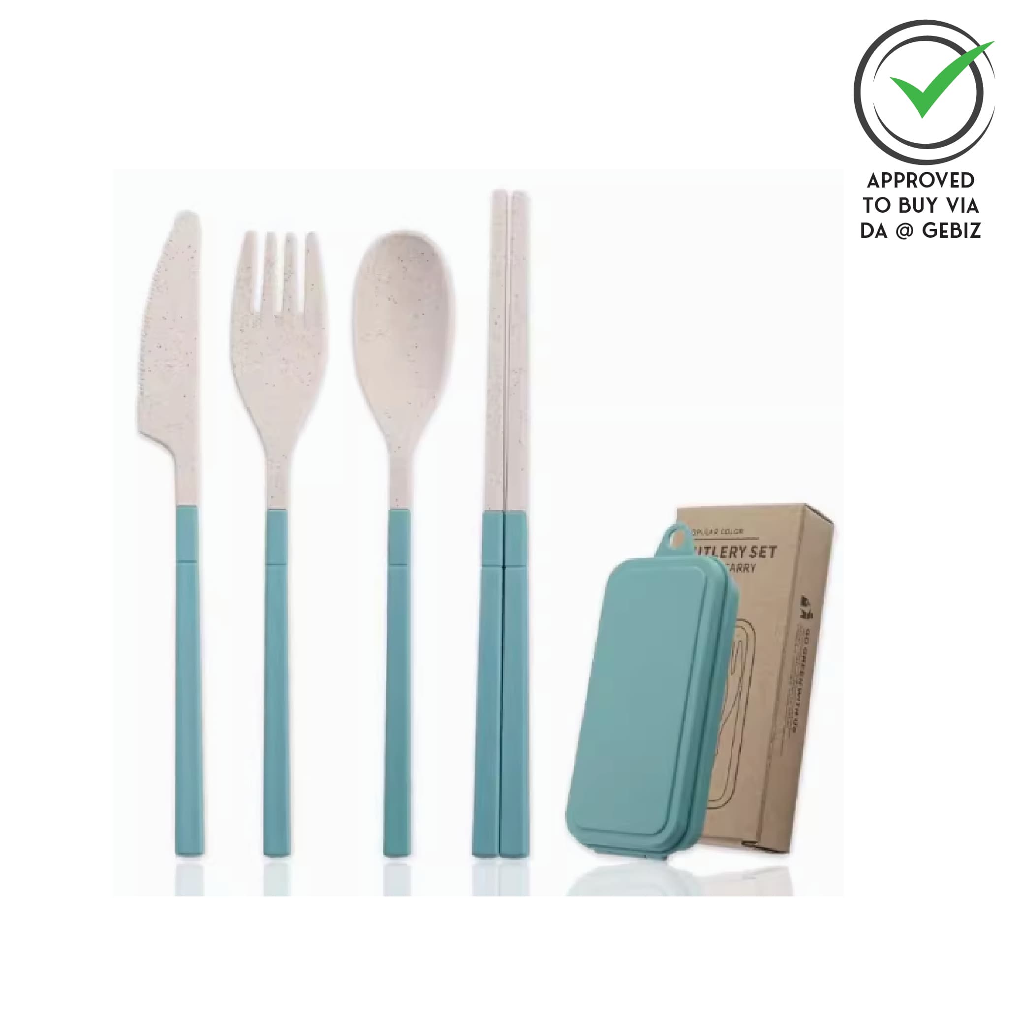 A05-45 Cutlery Set - Wheat Straw