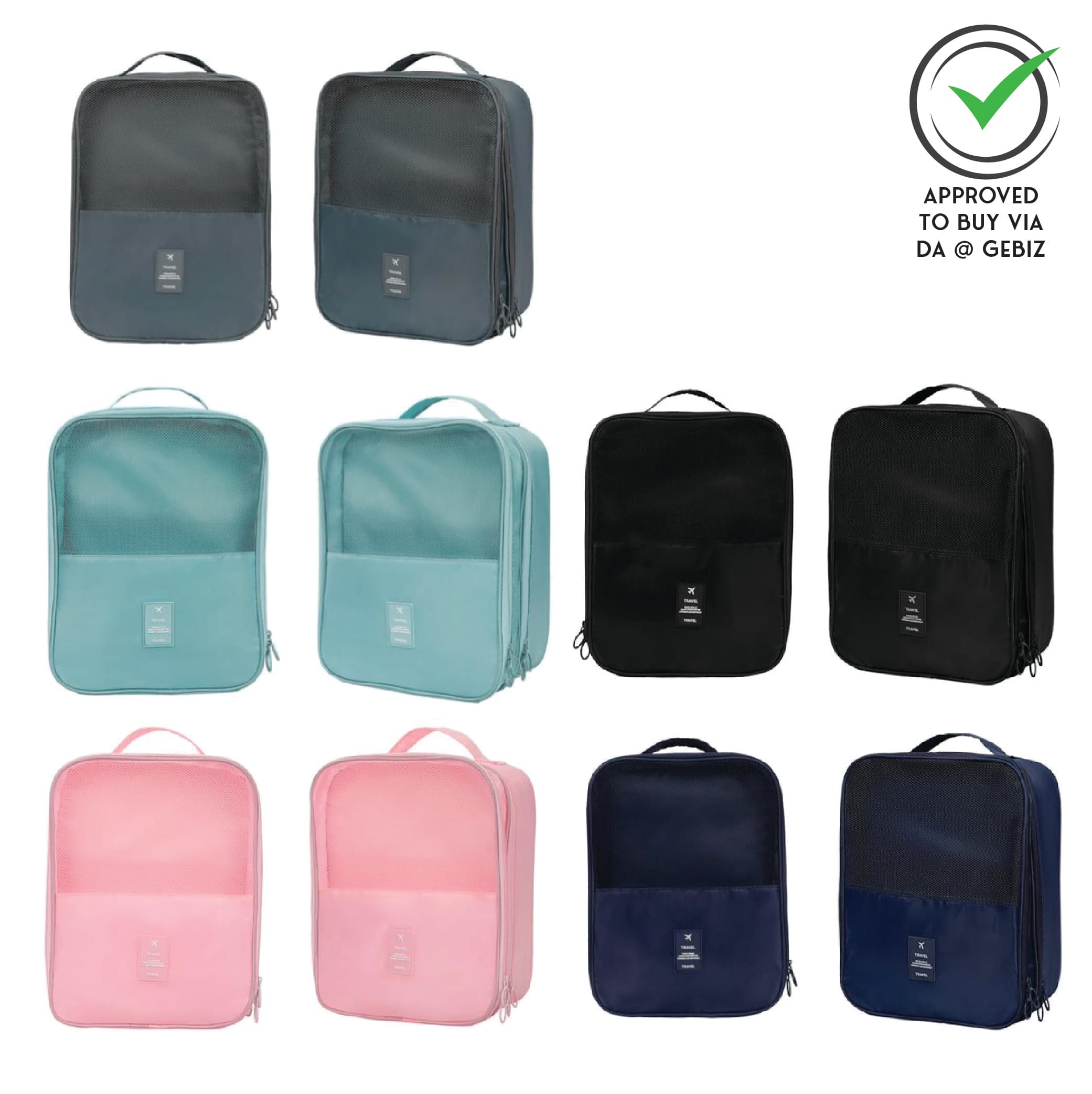 A02-61 Nylon Shoe Bag